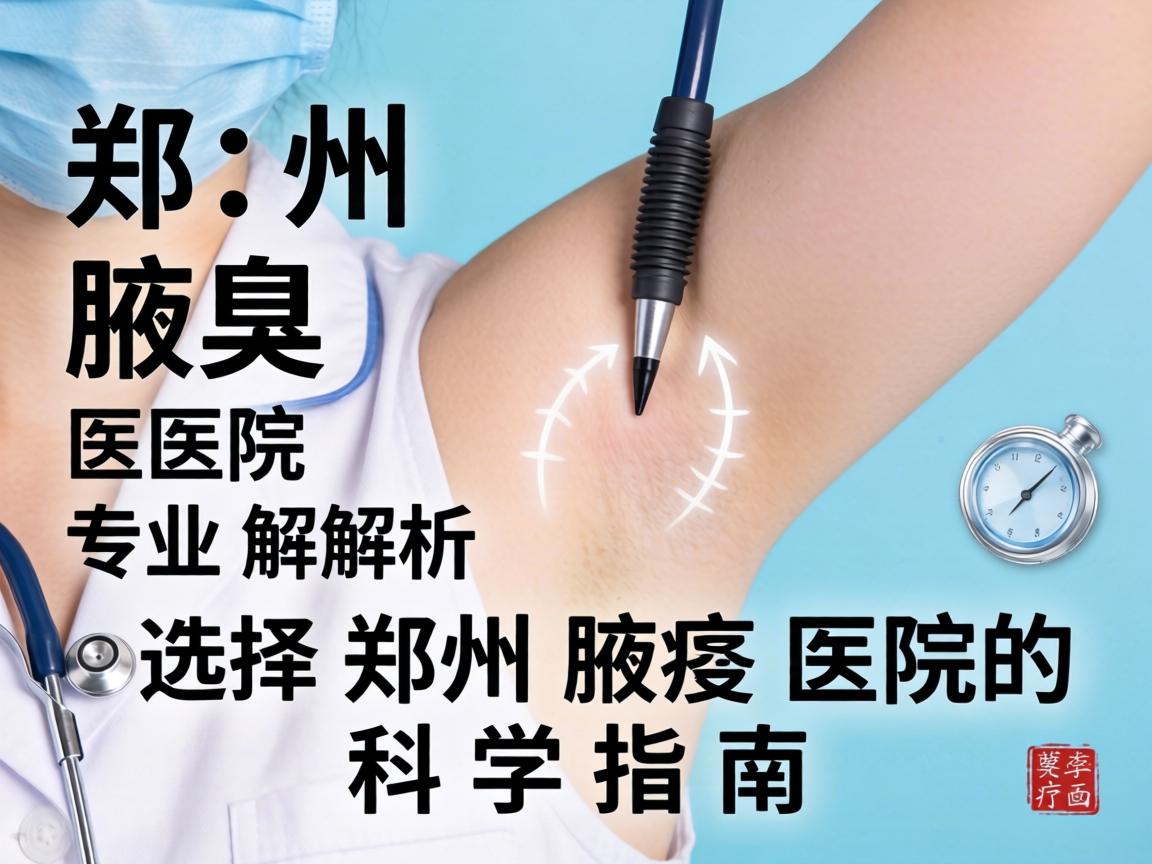 郑州腋臭医院专业解析，选择郑州腋臭医院的科学指南