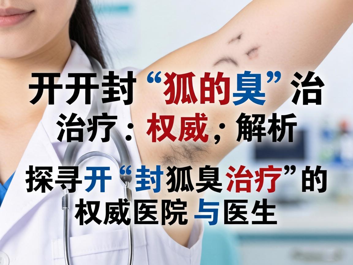 开封狐臭治疗权威解析，探寻开封狐臭治疗的权威医院与医生