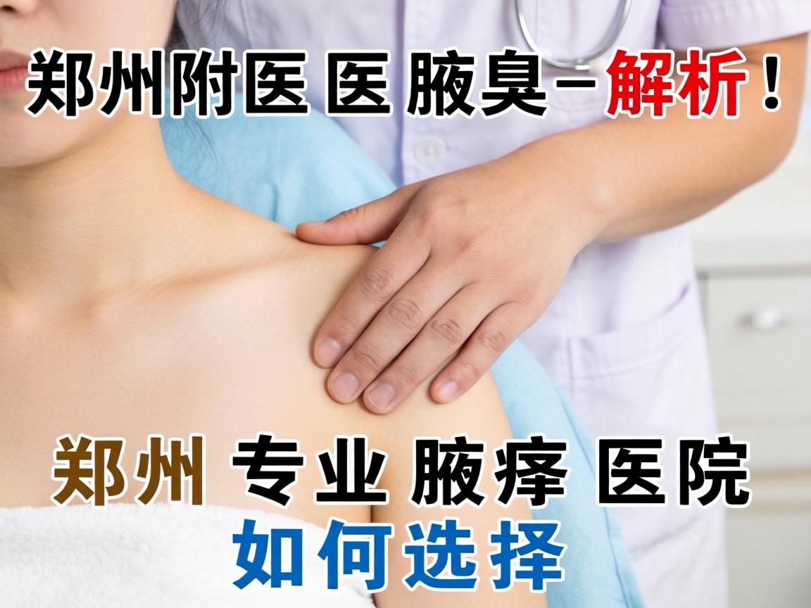 郑州附医腋臭医院解析,郑州专业腋臭医院如何选择 郑州附医腋臭医院解析,郑州专业腋臭医院如何选择