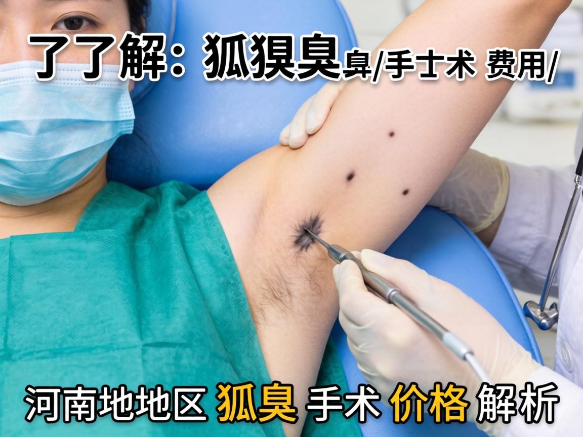 了解狐臭手术费用,河南地区狐臭手术价格解析 了解狐臭手术费用,河南地区狐臭手术价格解析