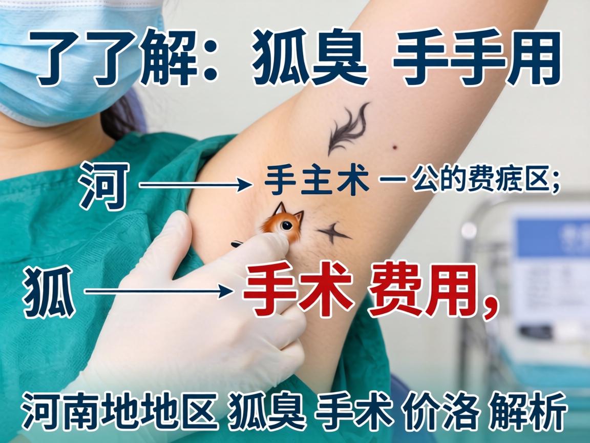 了解狐臭手术费用,河南地区狐臭手术价格解析 了解狐臭手术费用,河南地区狐臭手术价格解析