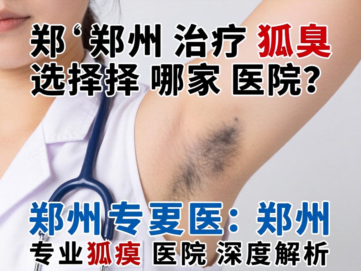 郑州治疗狐臭选择哪家医院？郑州专业狐臭医院深度解析