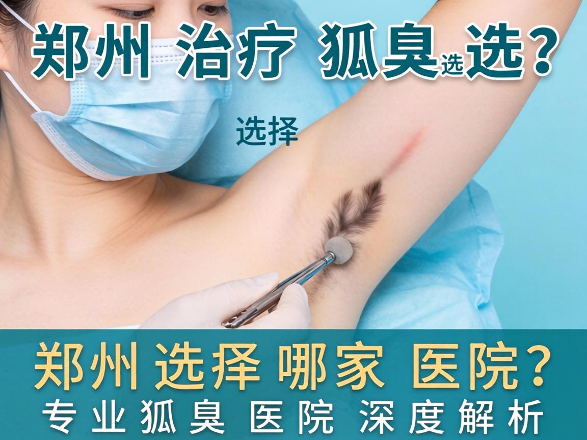 郑州治疗狐臭选择哪家医院？郑州专业狐臭医院深度解析
