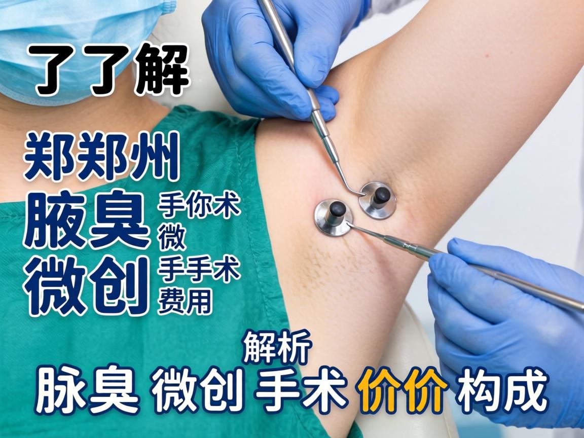 了解郑州腋臭微创手术费用,解析腋臭微创手术价格构成 了解郑州腋臭微创手术费用,解析腋臭微创手术价格构成