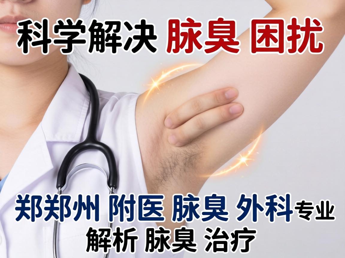 科学解决腋臭困扰，郑州附医腋臭外科专业解析腋臭治疗