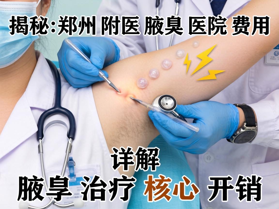 揭秘郑州附医腋臭医院费用 详解腋臭治疗核心开销