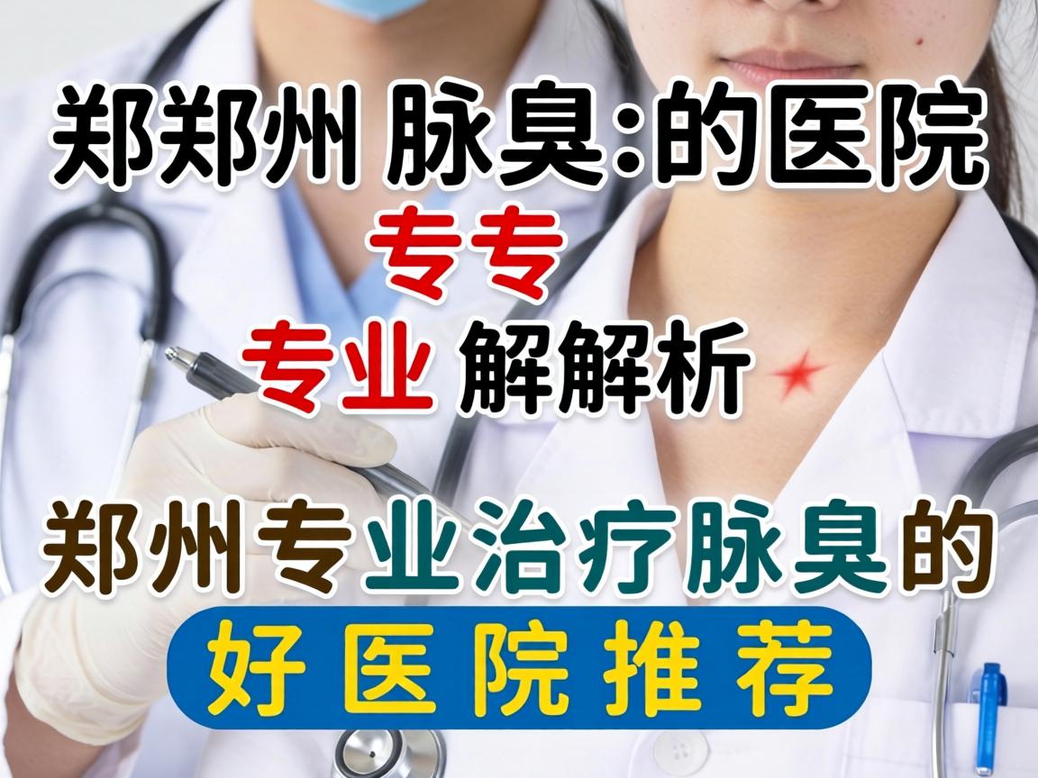 郑州腋臭医院专业解析，郑州专业治疗腋臭的好医院推荐
