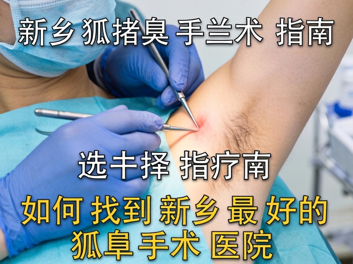 新乡狐臭手术选择指南，如何找到新乡最好的狐臭手术医院