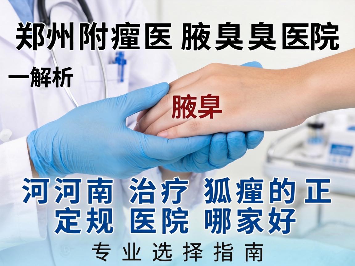 郑州附医腋臭医院解析,河南治疗狐臭的正规医院哪家好,专业选择指南 郑州附医腋臭医院解析,河南治疗狐臭的正规医院哪家好,专业选择指南