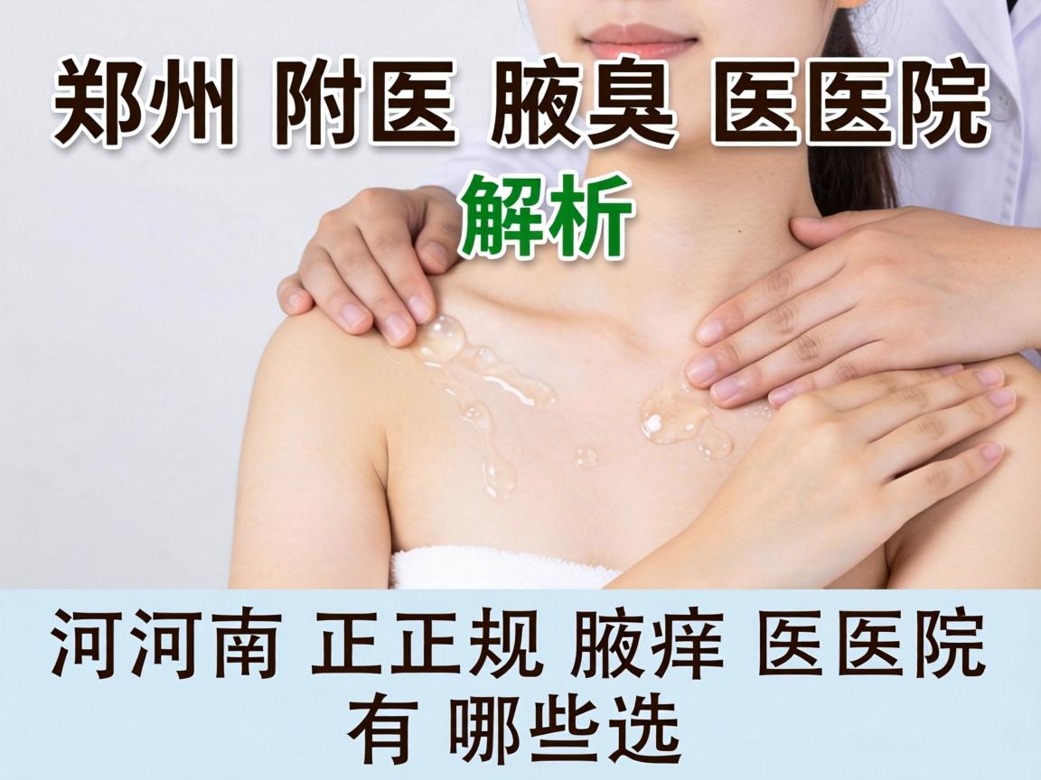 郑州附医腋臭医院解析,河南正规腋臭医院有哪些选择 郑州附医腋臭医院解析,河南正规腋臭医院有哪些选择