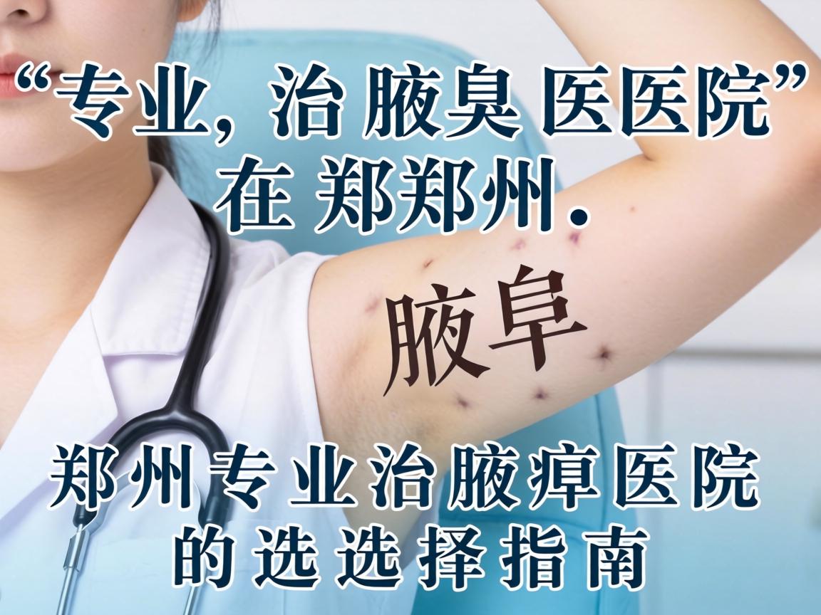 专业治腋臭医院在郑州,郑州专业治腋臭医院的选择指南 专业治腋臭医院在郑州,郑州专业治腋臭医院的选择指南