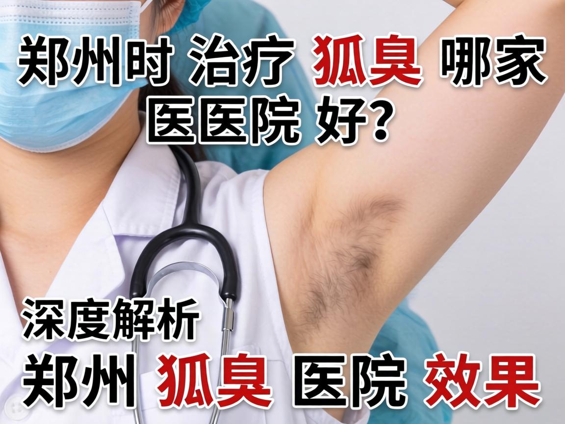 郑州治疗狐臭哪家医院好？深度解析郑州狐臭医院效果