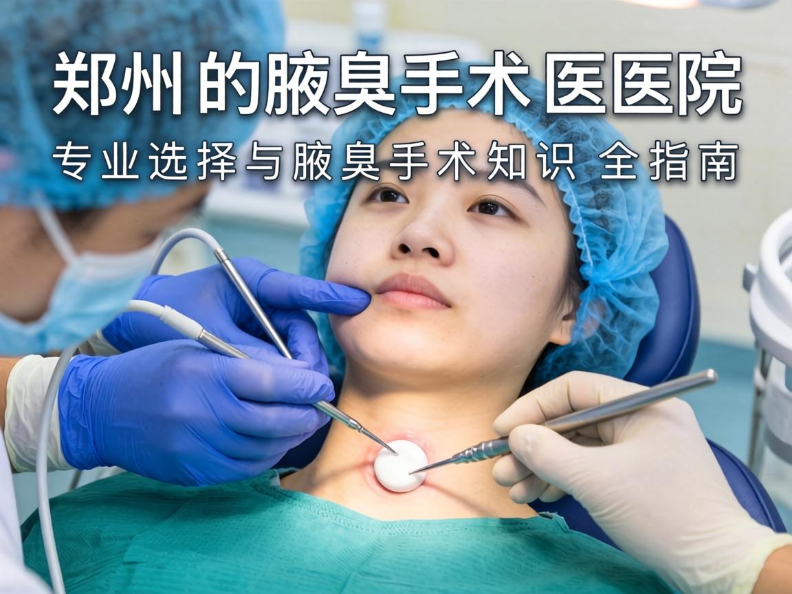 郑州腋臭手术医院解析，专业选择与腋臭手术知识全指南