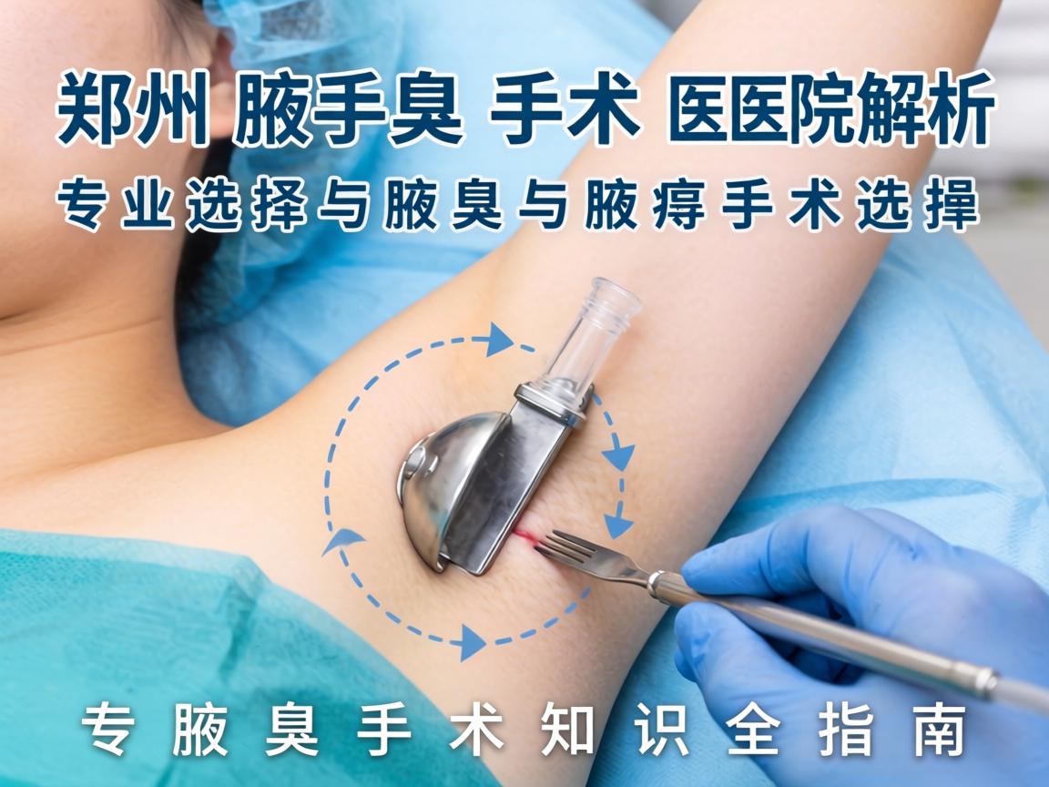郑州腋臭手术医院解析，专业选择与腋臭手术知识全指南