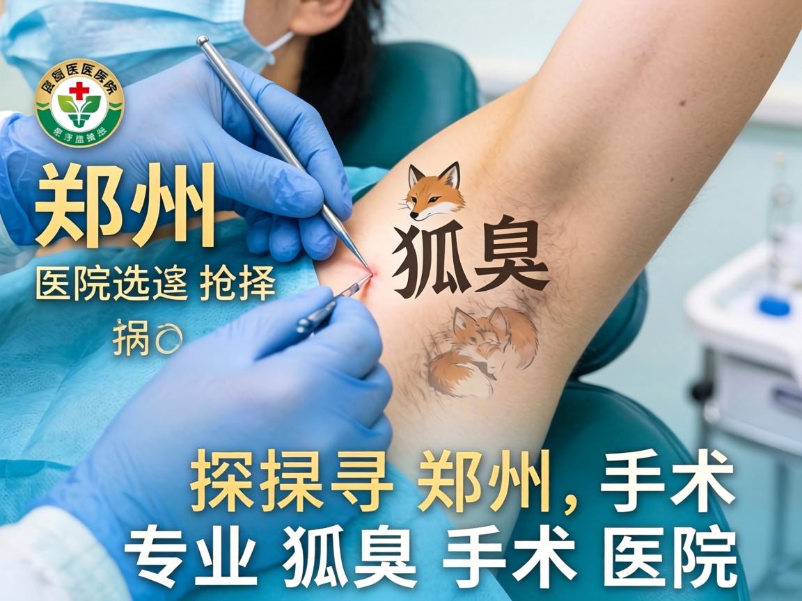 郑州狐臭手术医院选择指南，探寻郑州专业狐臭手术医院
