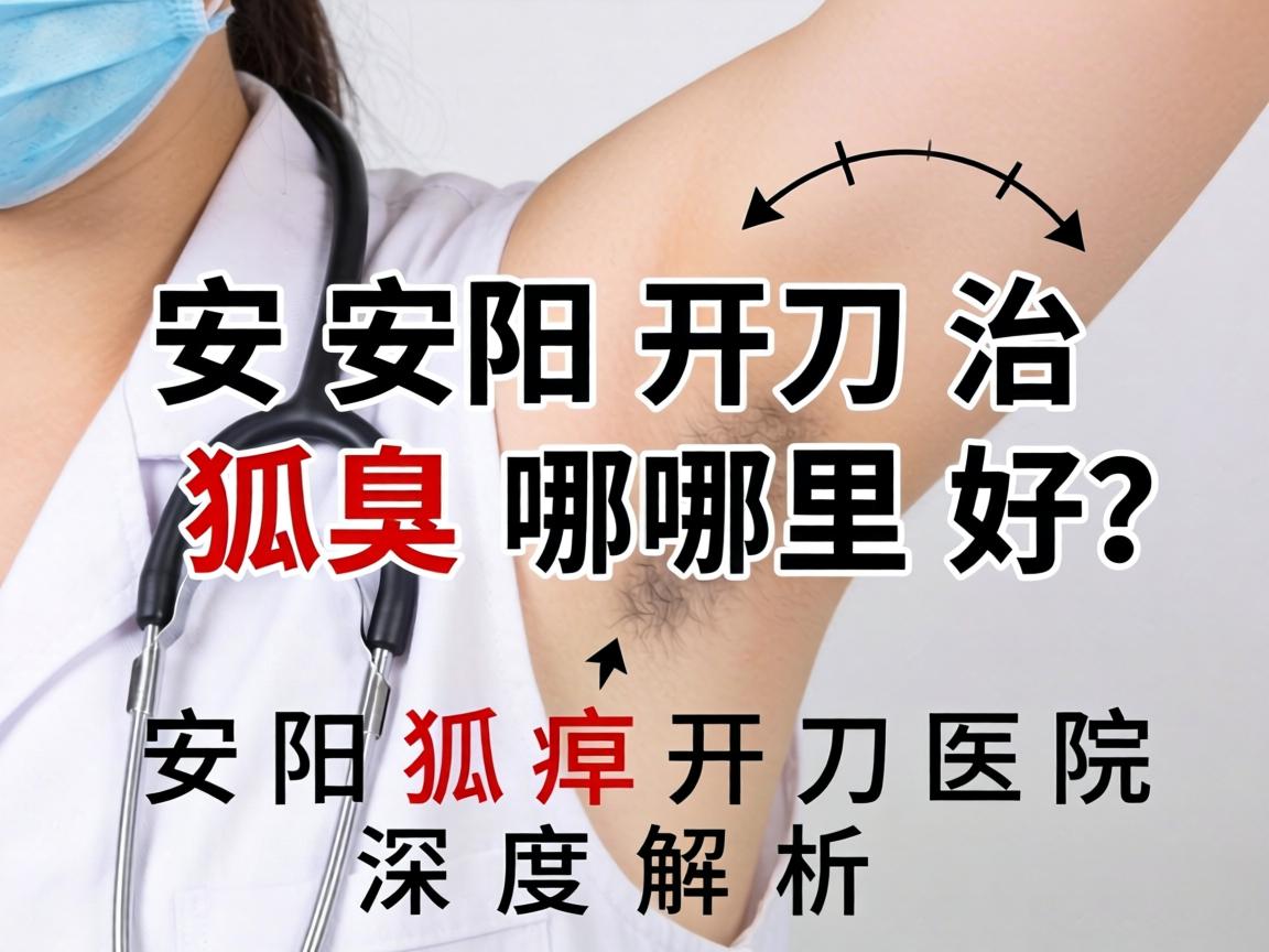 安阳开刀治狐臭哪里好?安阳狐臭开刀医院深度解析 安阳开刀治狐臭哪里好?安阳狐臭开刀医院深度解析