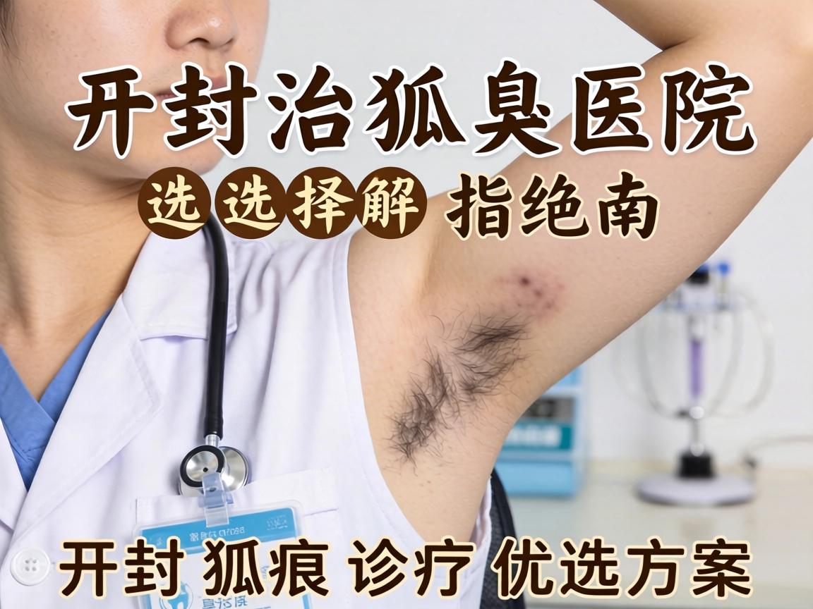 开封治狐臭医院选择指南，详解开封狐臭诊疗优选方案