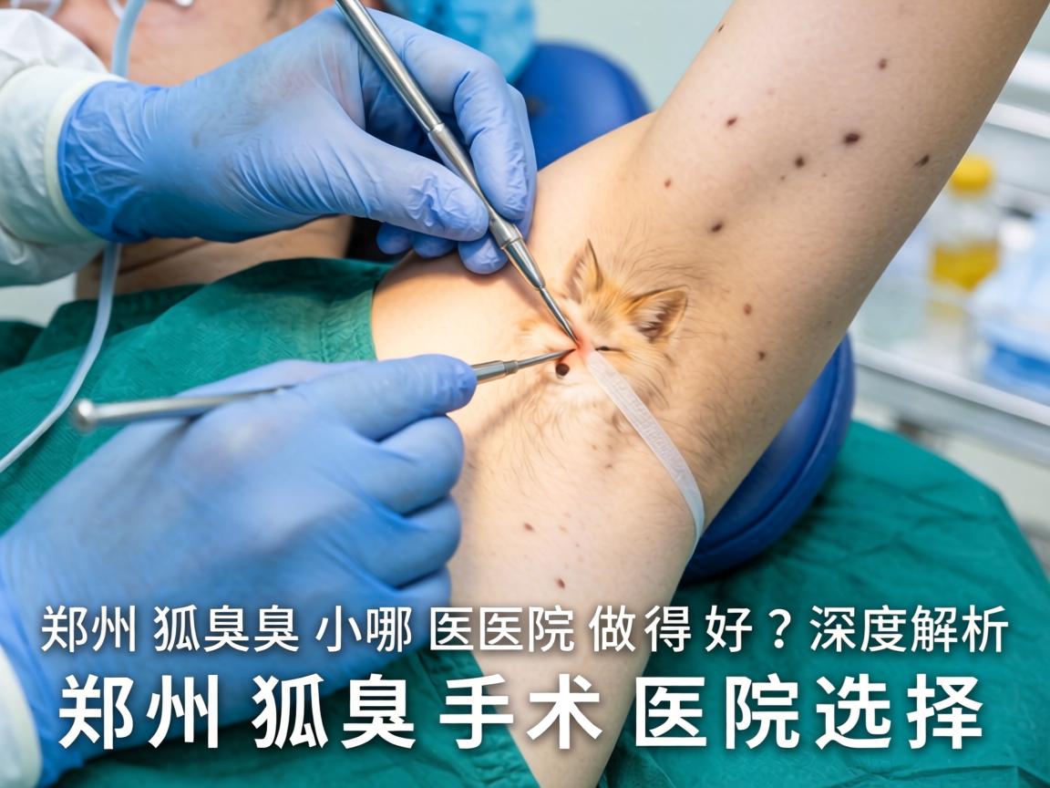 郑州狐臭手术哪医院做得好？深度解析郑州狐臭手术医院选择