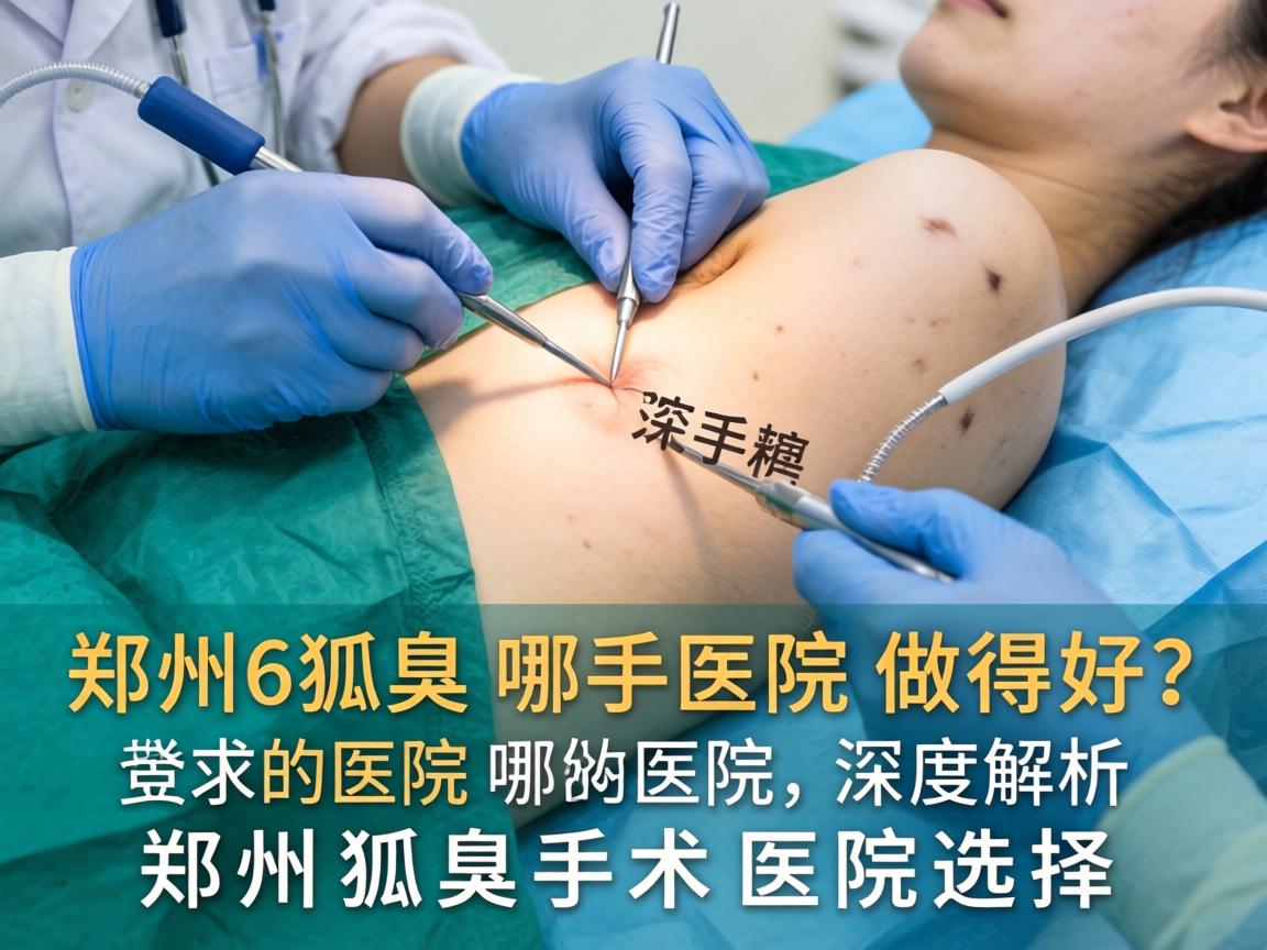 郑州狐臭手术哪医院做得好？深度解析郑州狐臭手术医院选择