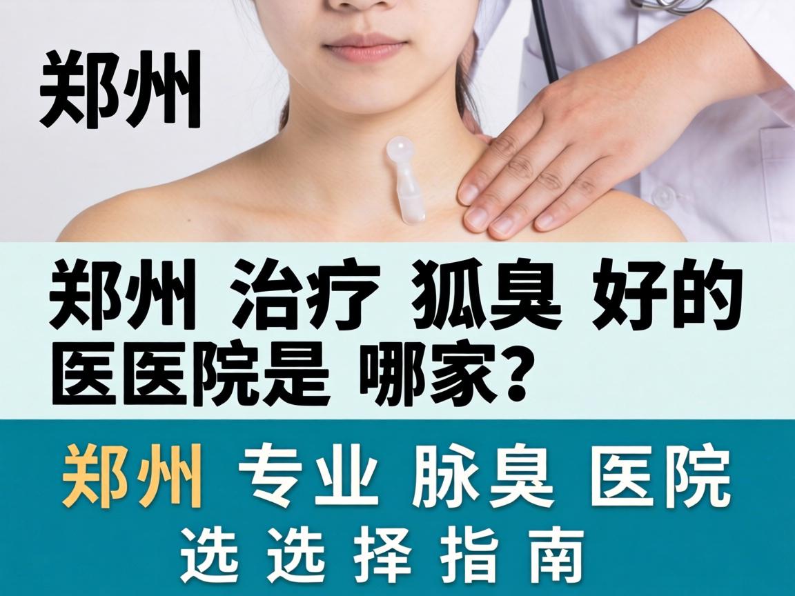 郑州治疗狐臭好的医院是哪家？郑州专业腋臭医院选择指南
