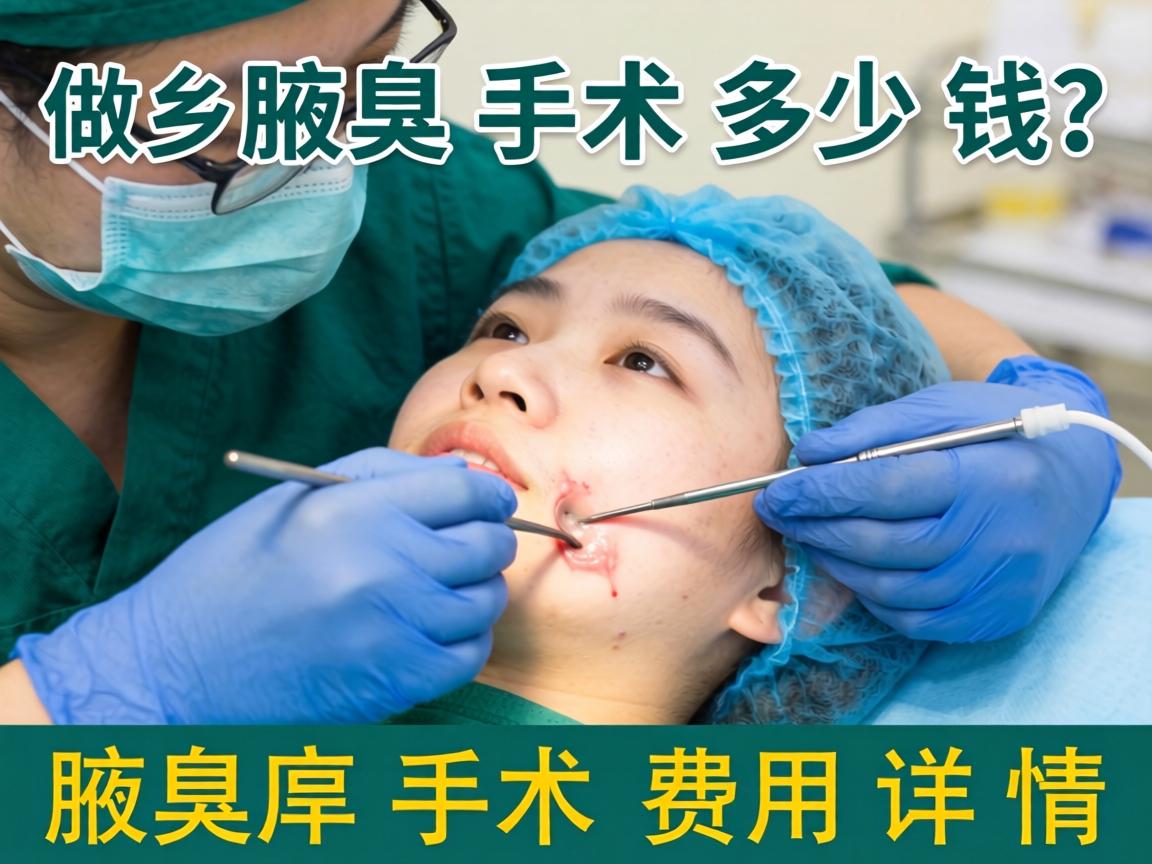 在新乡做腋臭手术多少钱？解析腋臭手术费用详情