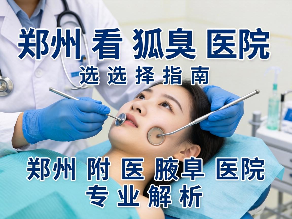 郑州看狐臭医院选择指南，郑州附医腋臭医院专业解析