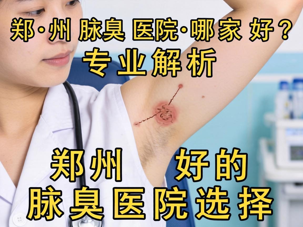 郑州腋臭医院哪家好？专业解析郑州好的腋臭医院选择