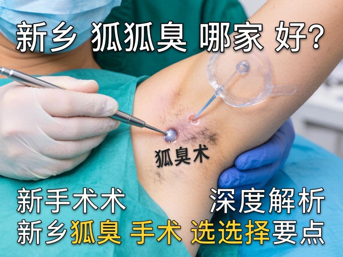 新乡狐臭手术哪家好？深度解析新乡狐臭手术选择要点