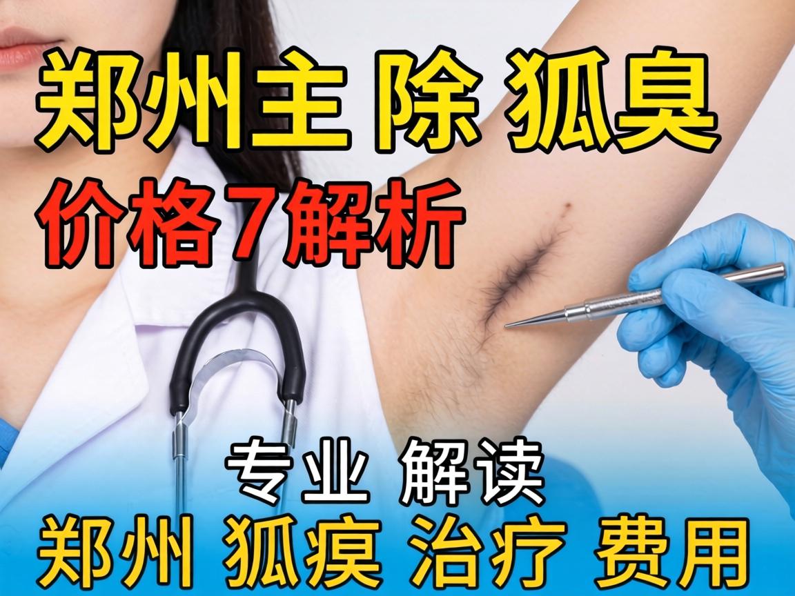 郑州除狐臭价格解析，专业解读郑州狐臭治疗费用
