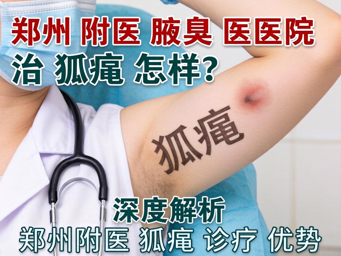 郑州附医腋臭医院治狐臭怎样？深度解析郑州附医狐臭诊疗优势