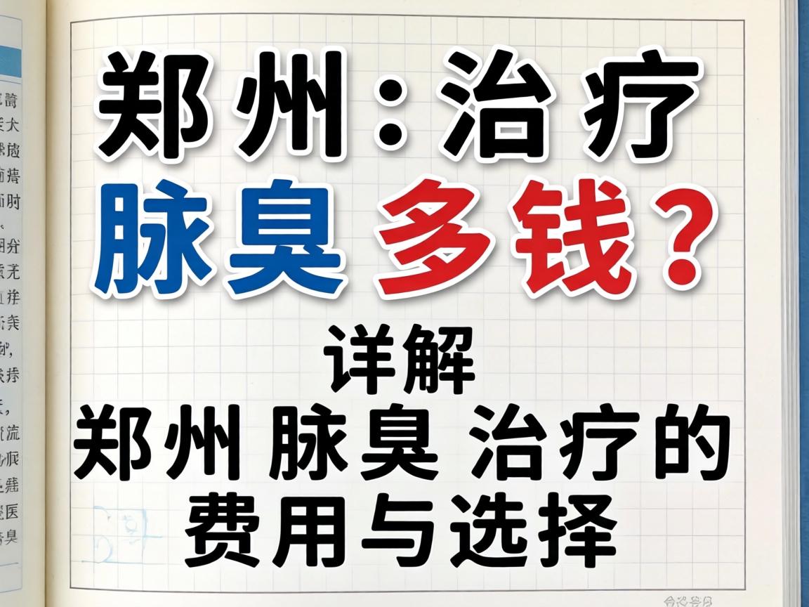 郑州治疗腋臭多钱?详解郑州腋臭治疗的费用与选择 郑州治疗腋臭多钱?详解郑州腋臭治疗的费用与选择