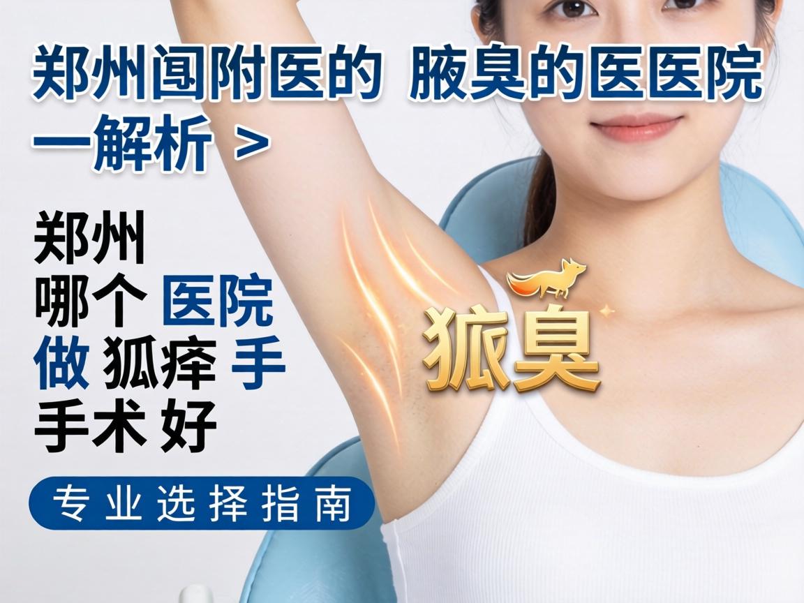 郑州附医腋臭医院解析,郑州哪个医院做狐臭手术好,专业选择指南 郑州附医腋臭医院解析,郑州哪个医院做狐臭手术好,专业选择指南