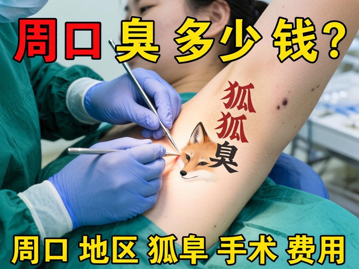 周口狐臭手术多少钱？详解周口地区狐臭手术费用