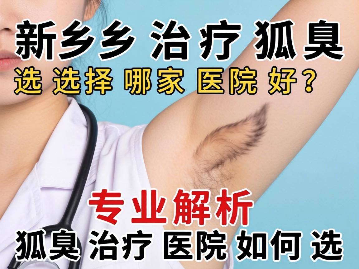 新乡治疗狐臭选择哪家医院好？专业解析狐臭治疗医院如何选