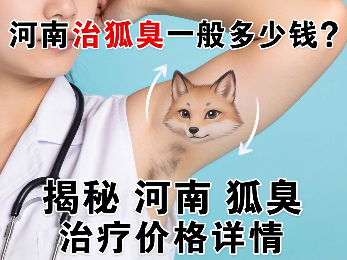 河南治狐臭一般多少钱?揭秘河南狐臭治疗价格详情 河南治狐臭一般多少钱?揭秘河南狐臭治疗价格详情