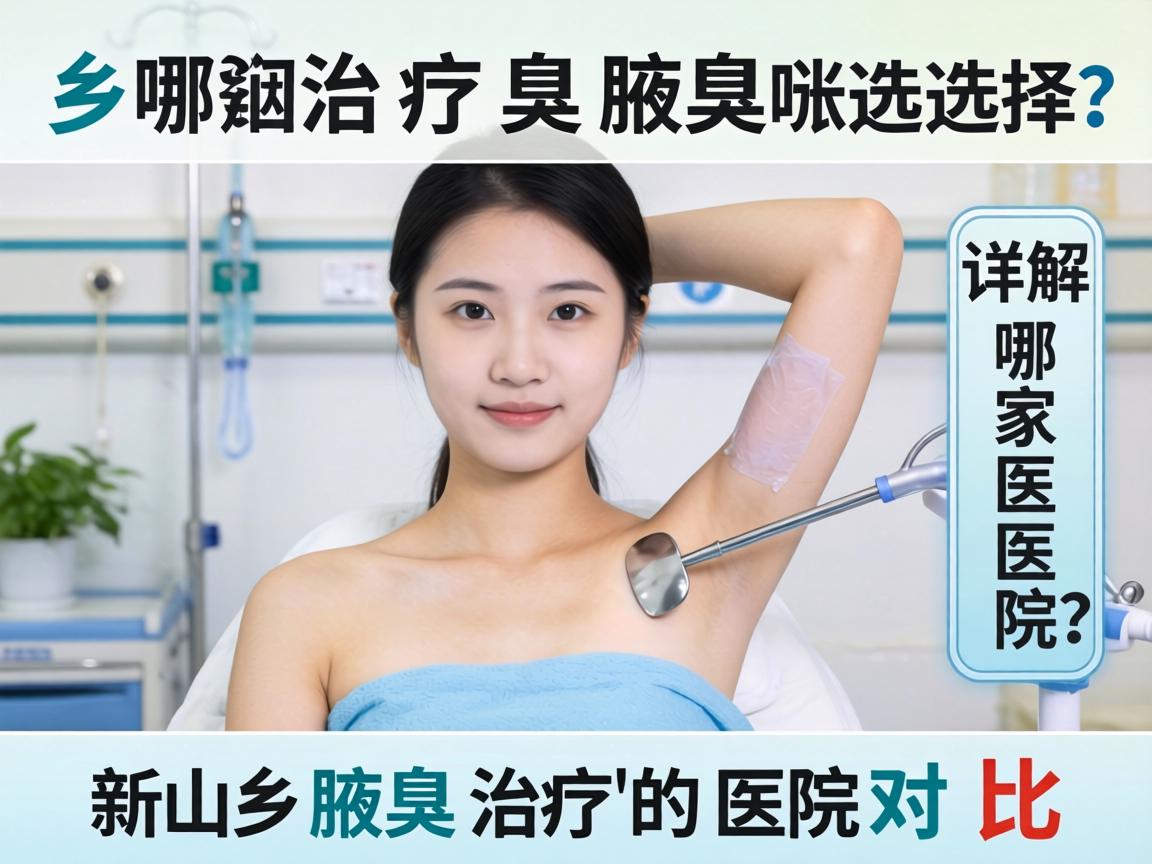 新乡治疗腋臭选择哪家医院?详解新乡腋臭治疗的医院对比 新乡治疗腋臭选择哪家医院?详解新乡腋臭治疗的医院对比