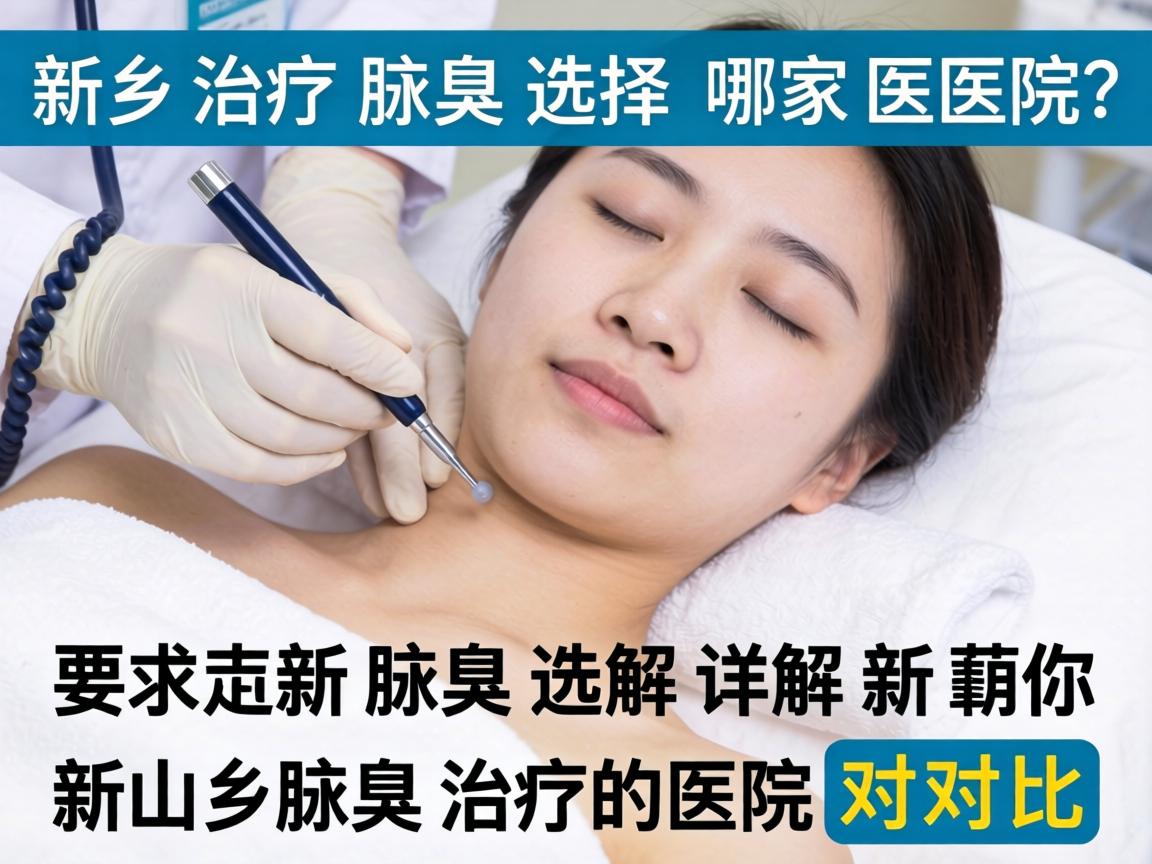 新乡治疗腋臭选择哪家医院?详解新乡腋臭治疗的医院对比 新乡治疗腋臭选择哪家医院?详解新乡腋臭治疗的医院对比