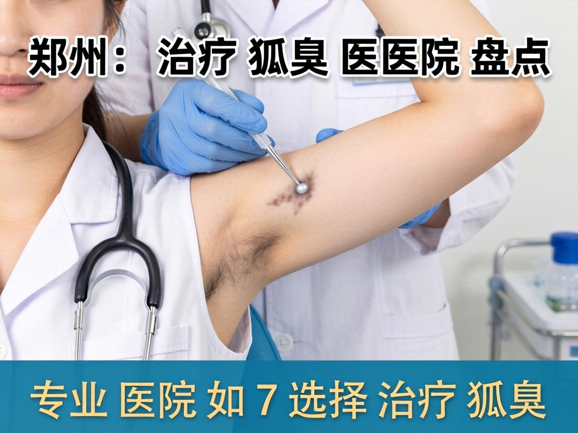郑州治疗狐臭医院盘点，专业医院如何选择治疗狐臭