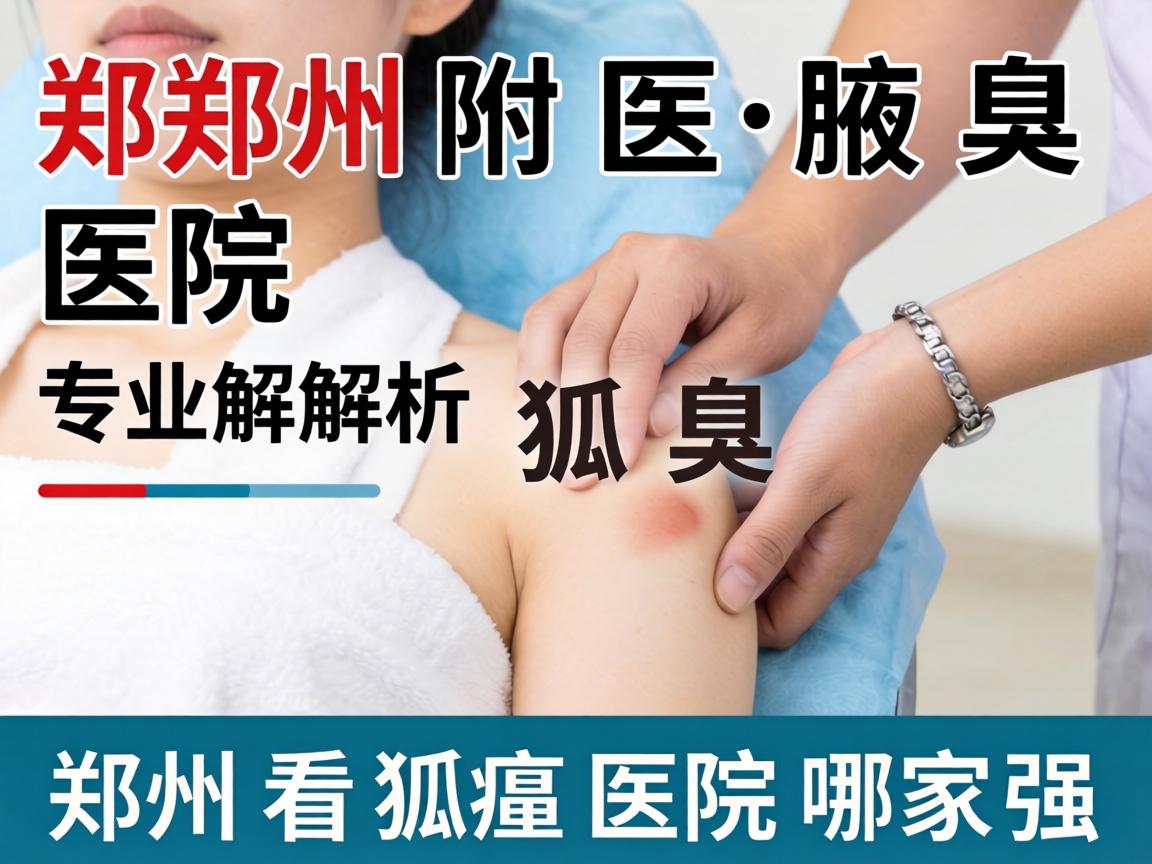 郑州附医腋臭医院专业解析，郑州看狐臭医院哪家强