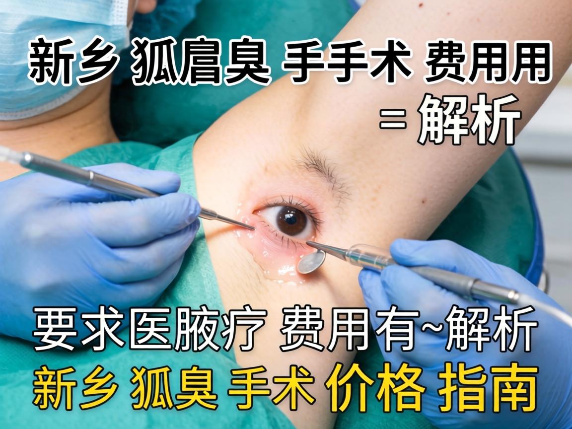 新乡狐臭手术费用解析，新乡狐臭手术价格指南