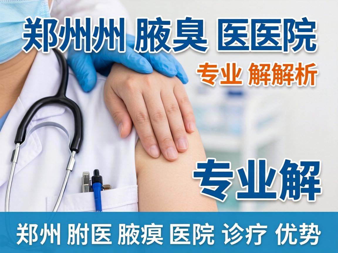 郑州腋臭医院专业解析，郑州附医腋臭医院诊疗优势