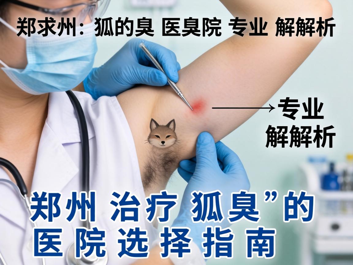 郑州狐臭医院专业解析，郑州治疗狐臭的医院选择指南