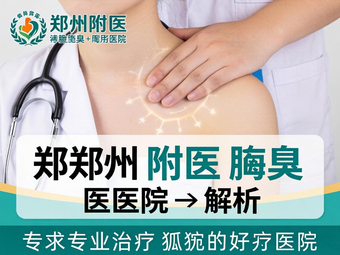 郑州附医腋臭医院解析，郑州专业治疗狐臭的好医院