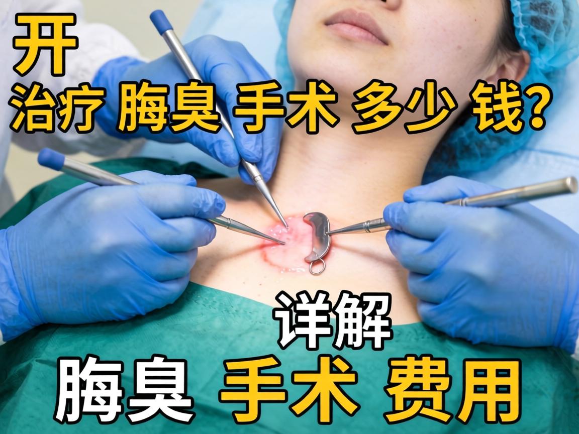 开封治疗腋臭手术多少钱？详解腋臭手术费用