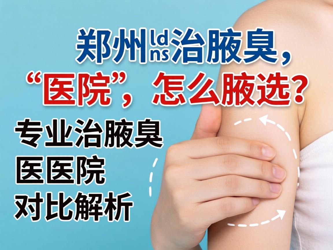 郑州治腋臭医院怎么选?郑州专业治腋臭医院对比解析 郑州治腋臭医院怎么选?郑州专业治腋臭医院对比解析