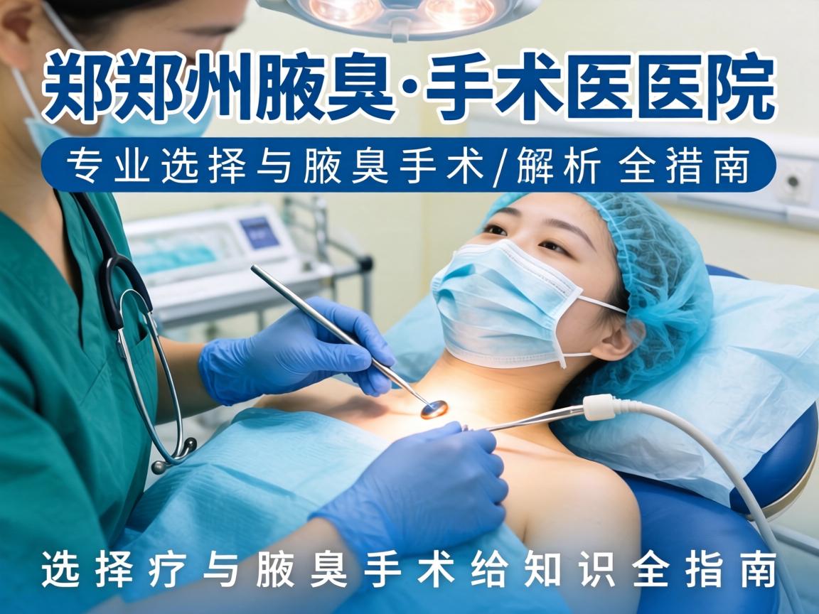 郑州腋臭手术医院解析，专业选择与腋臭手术知识全指南