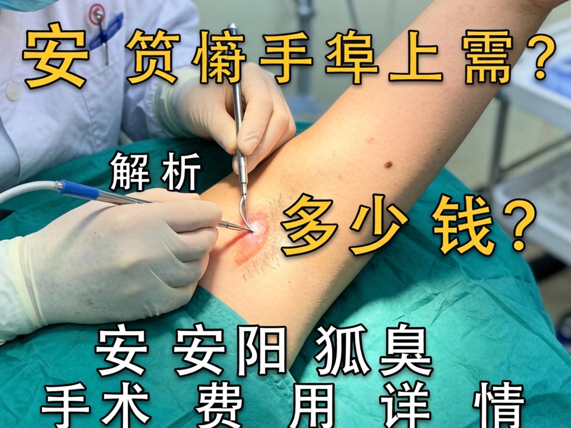 安阳狐臭手术多少钱？解析安阳狐臭手术费用详情