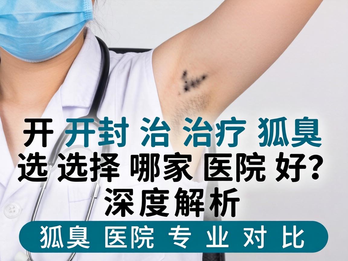 开封治疗狐臭选择哪家医院好?深度解析狐臭医院专业对比 开封治疗狐臭选择哪家医院好?深度解析狐臭医院专业对比