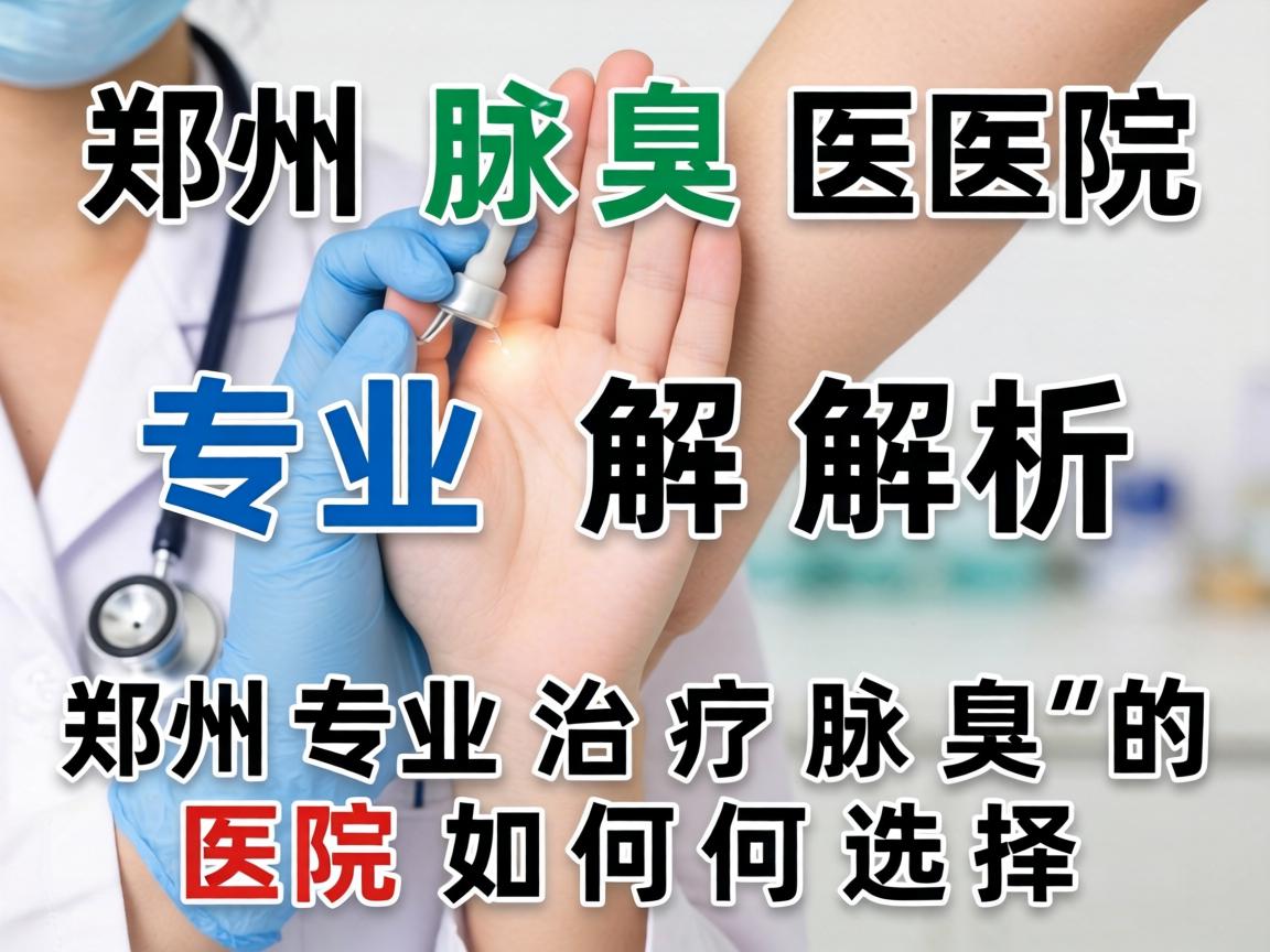 郑州腋臭医院专业解析,郑州专业治疗腋臭的医院如何选择 郑州腋臭医院专业解析,郑州专业治疗腋臭的医院如何选择