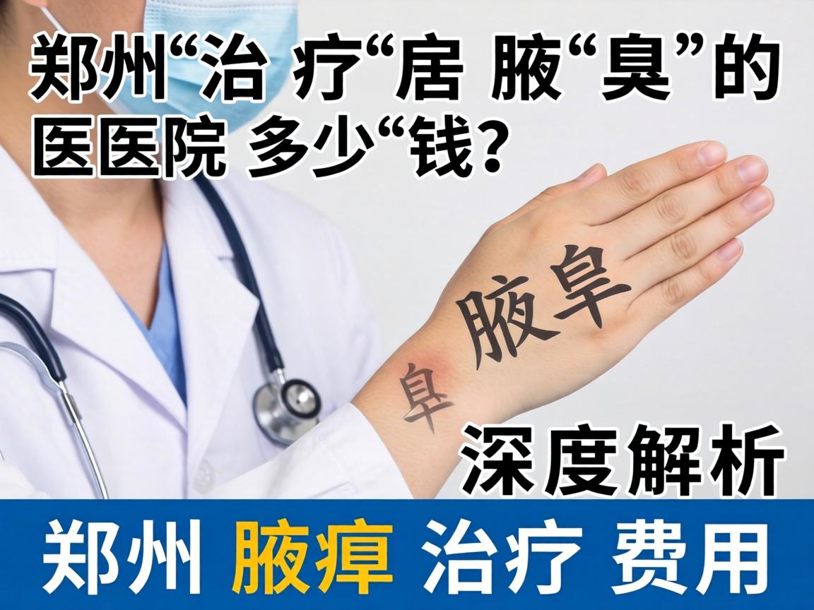 郑州治疗腋臭的医院多少钱?深度解析郑州腋臭治疗费用 郑州治疗腋臭的医院多少钱?深度解析郑州腋臭治疗费用